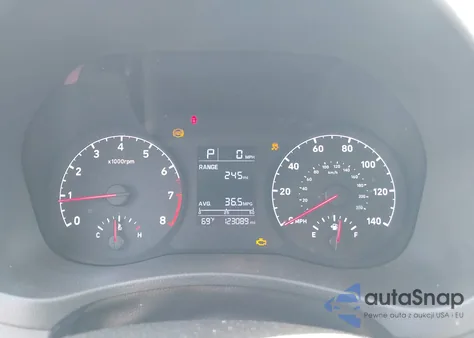 2019 Hyundai Accent Se z USA, uszkodzony, nr VIN 3KPC24A38KE068970